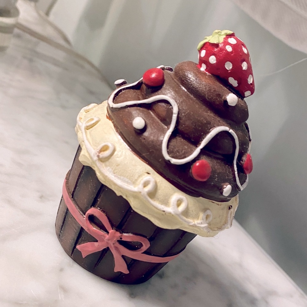 chocolate strawberry cupcake jewelry box